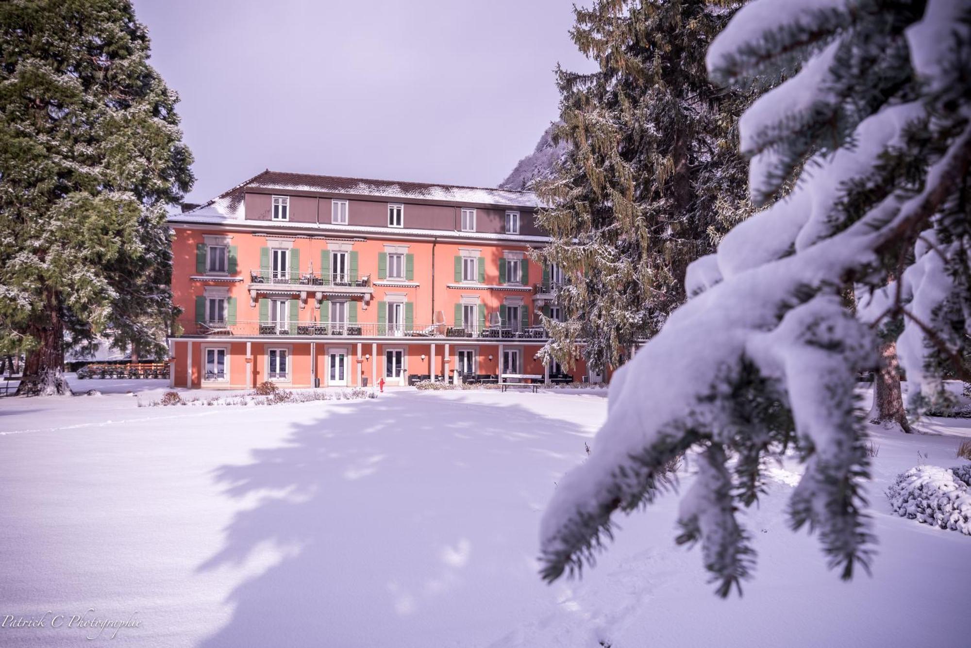 Grand Hotel Des Bains Lavey-les-Bains Exteriör bild